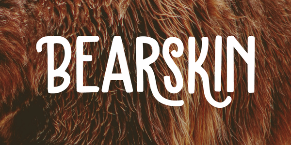 Bearskin DEMO font